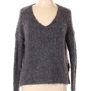 Abercrombie & Fitch Fuzzy Gray Sweater Size Medium/Large